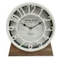 Horloge de table Versa Blanc Bois MDF (20 x 20 x 6 cm) (Ø 20 cm) de Versa, Pendulettes de bureau - Réf : S3404238, Prix : 21,...