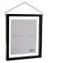 Cadre Photos Diamond Plastique Noir de Versa, Cadres muraux et de table - Réf : S3404948, Prix : 11,54 €, Remise : %