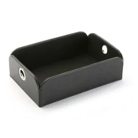 Vaciabolsillos Versa Negro Polipiel Metal Poliéster (13 x 6,5 x 20 cm) de Versa, Bandejas - Ref: S3405021, Precio: 8,00 €, De...