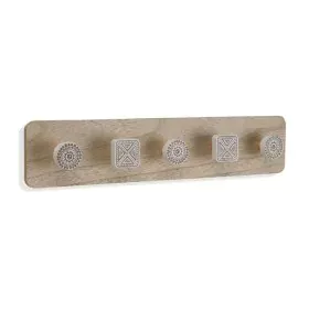 Wall mounted coat hanger MDF Wood (4,5 x 10 x 48 cm) by Versa, Wall Coat Racks - Ref: S3405326, Price: 12,33 €, Discount: %