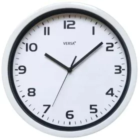 Horloge Murale Versa Plastique (4,3 x 30,5 x 30,5 cm) de Versa, Pendules murales - Réf : S3405420, Prix : 11,56 €, Remise : %