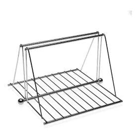 Napkin holder Versa Metal Steel 18,5 x 12,5 x 18,5 cm by Versa, Shelves and supports - Ref: S3406317, Price: 7,31 €, Discount: %