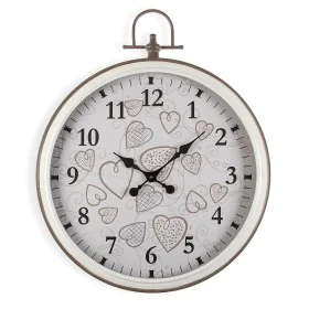 Orologio da Parete Versa Cozy Cuori Metallo (5 x 73,5 x 60 cm) di Versa, Orologi da parete - Rif: S3406587, Prezzo: 37,86 €, ...