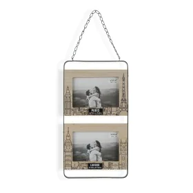 Photo frame Versa Wood 1 x 19,5 x 35,5 cm Pendant by Versa, Table and wall frames - Ref: S3406644, Price: 10,65 €, Discount: %