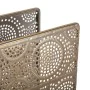 Porta-revistas Dourado Escuro Metal (10,2 x 30,5 x 40 cm) de Versa, Suportes para revistas - Ref: S3406857, Preço: 21,27 €, D...