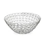 Fruit Bowl Grey Metal (28 x 12 x 28 cm) by Versa, Bathroom Shelves - Ref: S3406868, Price: 6,11 €, Discount: %