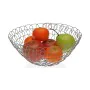 Coupe à fruits Gris Métal (28 x 12 x 28 cm) de Versa, Étagères - Réf : S3406868, Prix : 6,79 €, Remise : %