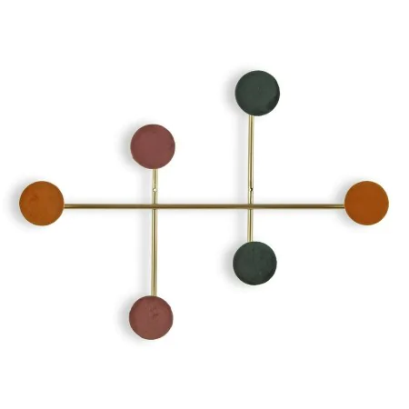 Porte-manteau Colors Métal Bois MDF de Versa, Portemanteaux - Réf : S3407129, Prix : 13,33 €, Remise : %