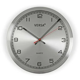 Reloj de Pared Versa Aluminio (4,1 x 35 x 35 cm) de Versa, Relojes de pared - Ref: S3407382, Precio: 25,74 €, Descuento: %