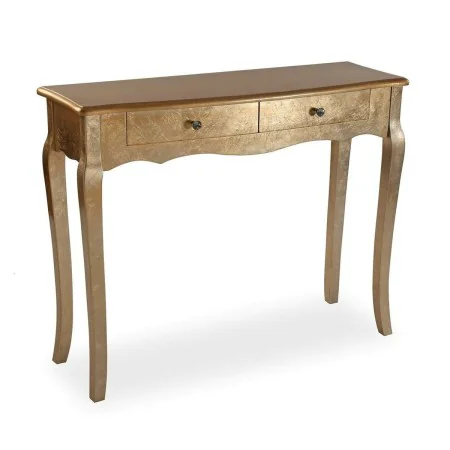 Side table Versa Cagliari Golden Wood 35 x 80 x 100 cm by Versa, Tables - Ref: S3407414, Price: 143,51 €, Discount: %