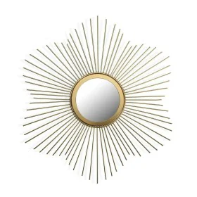 Espejo de pared Versa Dorado Cristal Metal (1,2 x 50 x 50 cm) de Versa, Espejos de pared - Ref: S3407588, Precio: 24,09 €, De...