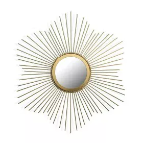 Espelho de parede Versa Dourado Cristal Metal (1,2 x 50 x 50 cm) de Versa, Espelhos de parede - Ref: S3407588, Preço: 23,14 €...