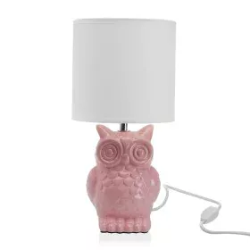 Lampe de bureau Versa Hibou Céramique (16 x 16 x 32,5 cm) (16 x 32,5 x 16 cm) de Versa, Lampes de chevet - Réf : S3407703, Pr...