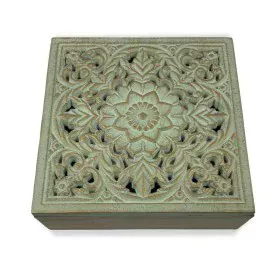 Boîte à bijoux Versa Mandala Bois MDF (20 x 7 x 20 cm) de Versa, Organiseurs de bijoux - Réf : S3407782, Prix : 11,08 €, Remi...