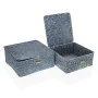 Basket set Versa Blue With lid Marine algae (2 pcs) by Versa, Storage boxes and chests - Ref: S3408189, Price: 13,12 €, Disco...