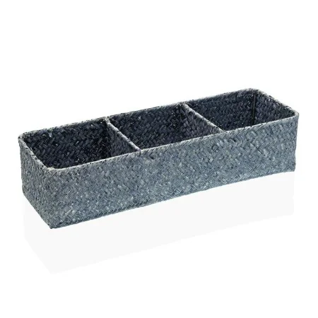 Panier Multi-usages Versa Bleu Algues marines 12 x 8 x 36 cm de Versa, Étagères et supports - Réf : S3408195, Prix : 9,22 €, ...