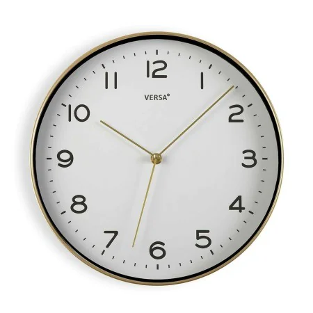 Reloj de Pared Versa Dorado 30,5 x 4,3 x 30,5 cm Cuarzo Poliuretano de Versa, Relojes de pared - Ref: S3408202, Precio: 11,10...