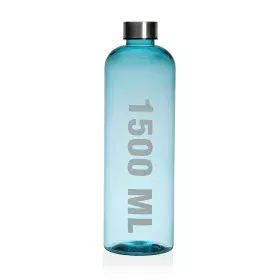 Water bottle Versa 1,5 L Blue Acrylic Steel polystyrene 9 x 29 x 9 cm by Versa, Canteens & Water Bottles - Ref: S3408220, Pri...