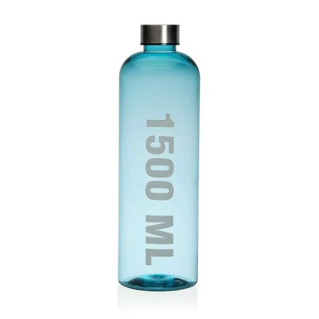 Water bottle Versa 1,5 L Blue Acrylic Steel polystyrene 9 x 29 x 9 cm by Versa, Canteens & Water Bottles - Ref: S3408220, Pri...