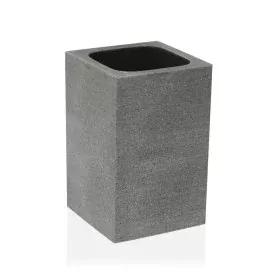 Toothbrush Holder Versa Slate Resin (7,2 x 11,2 x 7,2 cm) by Versa, Stands and dispensers - Ref: S3408252, Price: 6,11 €, Dis...