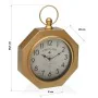 Wall Clock Versa GL Metal (28 x 8 x 40 cm) by Versa, Wall Clocks - Ref: S3408851, Price: 20,78 €, Discount: %