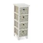 Chest of drawers Versa Acuarela Wood Paolownia wood (30 x 72 x 25 cm) by Versa, Bathroom Shelves - Ref: S3408885, Price: 56,2...