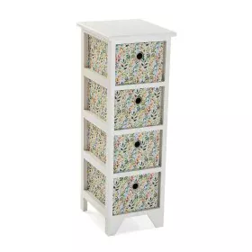 Chest of drawers Versa Acuarela Wood Paolownia wood (30 x 72 x 25 cm) by Versa, Bathroom Shelves - Ref: S3408885, Price: 56,2...