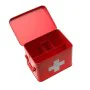 First Aid Kit Versa Red Steel (14,3 x 15,7 x 21,5 cm) by Versa, Medicine chests - Ref: S3409261, Price: 13,48 €, Discount: %