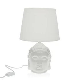 Desk lamp Versa Buddha Porcelain (21 x 33 x 21 cm) by Versa, Bedside and Table Lamps - Ref: S3409371, Price: 28,37 €, Discoun...