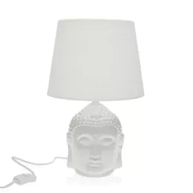 Desk lamp Versa Buddha Porcelain (21 x 33 x 21 cm) by Versa, Bedside and Table Lamps - Ref: S3409371, Price: 28,37 €, Discoun...