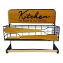 Porte-rouleaux de Cuisine Versa Métal Bois MDF 29 x 32 x 10 cm de Versa, Étagères et supports - Réf : S3409403, Prix : 18,53 ...