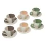 Lot de tasses avec soucoupes Versa Clara Céramique 9 x 6,5 x 9 cm de Versa, Tasses - Réf : S3409575, Prix : 18,53 €, Remise : %