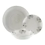 Louça Versa Flores Cinzento 18 Peças Porcelana de Versa, Louças combinadas - Ref: S3409604, Preço: 40,93 €, Desconto: %