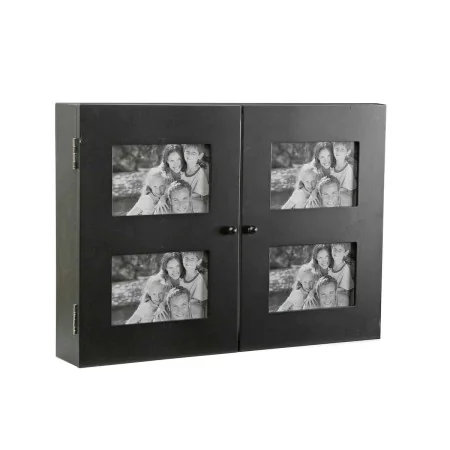 Armário para chaves Versa Preto Madeira (8,5 x 33 x 46 cm) de Versa, Armários e prateleiras - Ref: S3409674, Preço: 22,69 €, ...