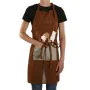 Apron Versa Cubiertos Brown Polyester Cotton Nylon (80 x 70 cm) by Versa, Aprons - Ref: S3409695, Price: 6,45 €, Discount: %