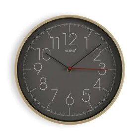 Orologio da Parete Versa Grigio Plastica (4,3 x 30,5 x 30,5 cm) di Versa, Orologi da parete - Rif: S3409742, Prezzo: 13,42 €,...