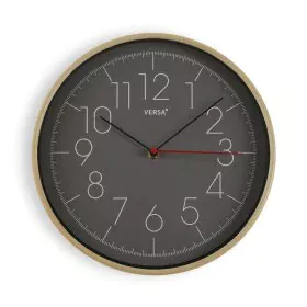 Orologio da Parete Versa Grigio Plastica (4,3 x 30,5 x 30,5 cm) di Versa, Orologi da parete - Rif: S3409742, Prezzo: 13,42 €,...