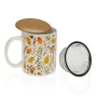 Taza con Filtro para Infusiones Versa Aia Hojas Gres de Versa, Tazas - Ref: S3409892, Precio: 6,59 €, Descuento: %