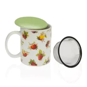 Taza con Filtro para Infusiones Versa Frutas Gres de Versa, Tazas - Ref: S3409900, Precio: 7,85 €, Descuento: %