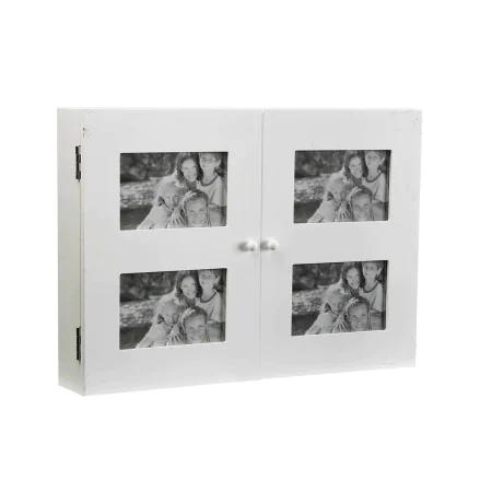 Armário para chaves Versa Wte Branco Madeira 8,5 x 33 x 46 cm de Versa, Armários e prateleiras - Ref: S3409947, Preço: 25,74 ...