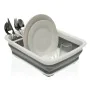 Draining Rack for Kitchen Sink Versa White Foldable polypropylene 29,3 x 11,5 x 37,8 cm by Versa, Draining Boards - Ref: S340...