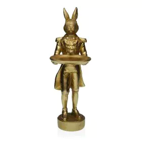 Figura Decorativa Versa Dorado Conejo 16 x 40 x 12 cm Resina de Versa, Adornos - Ref: S3410061, Precio: 30,00 €, Descuento: %