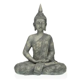 Figura Decorativa Versa Cinzento Buda 19 x 40 x 28 cm Resina de Versa, Adornos - Ref: S3410066, Preço: 40,12 €, Desconto: %