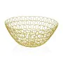 Fruit Bowl Versa Eris Mustard Metal Steel (28 x 12 x 28 cm) by Versa, Bowls and large cups - Ref: S3410075, Price: 6,79 €, Di...