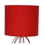 Desk lamp Versa Mila Red 20 x 36 cm Metal by Versa, Bedside and Table Lamps - Ref: S3410146, Price: 18,53 €, Discount: %