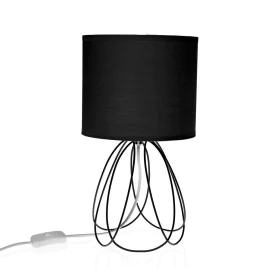 Desk lamp Versa Mila Black 20 x 36 cm Metal by Versa, Bedside and Table Lamps - Ref: S3410148, Price: 21,19 €, Discount: %