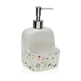 Dispenser di Sapone Versa Sansa Fiori Ceramica 9,4 x 17,8 x 10,5 cm di Versa, Supporti e distributori - Rif: S3410216, Prezzo...