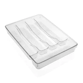 Cutlery Organiser Versa 23,5 x 5 x 33 cm Polyethylene by Versa, Shelves and supports - Ref: S3410354, Price: 7,65 €, Discount: %