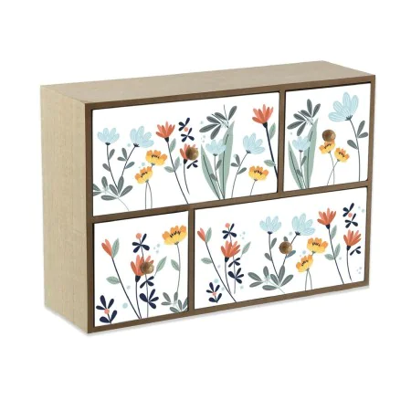 Boîte à bijoux Versa Selene 11 x 32 x 32 cm Bois MDF de Versa, Organiseurs de bijoux - Réf : S3410397, Prix : 24,21 €, Remise...