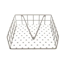 Napkin holder Versa Steel 35 x 0,03 x 25 cm Stars by Versa, Shelves and supports - Ref: S3410404, Price: 8,86 €, Discount: %